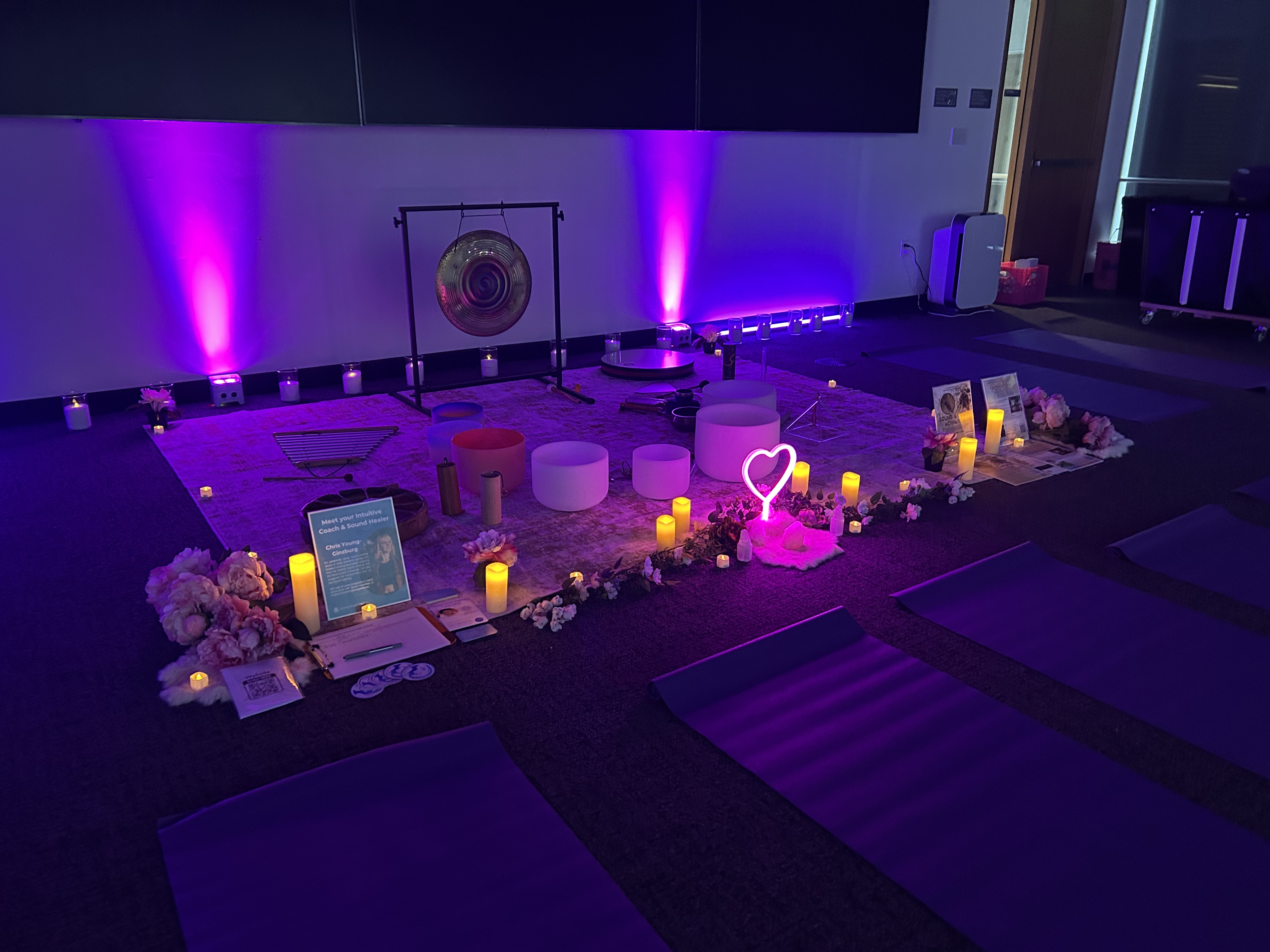 Chris leading a corporate event